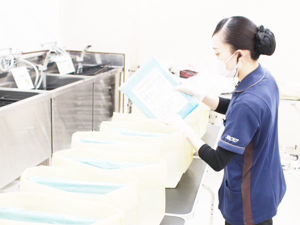 新入生の実習器具準備☆